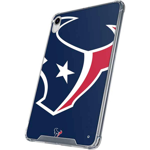 NFL Houston Texans Large Logo iPad 11th Gen (2025) Clear Case