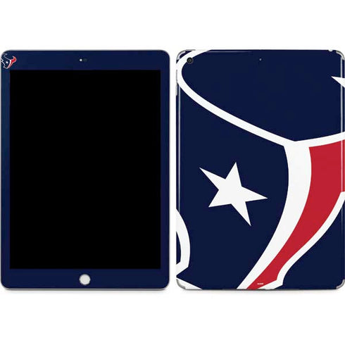 NFL Houston Texans Large Logo Apple iPad Skin