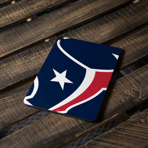 NFL Houston Texans Large Logo Apple iPad Pro Skin