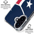 NFL Houston Texans Large Logo iPhone 16 Plus Clear Case