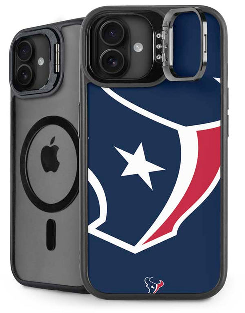 NFL Houston Texans Large Logo iPhone 16 Plus Kickstand Case