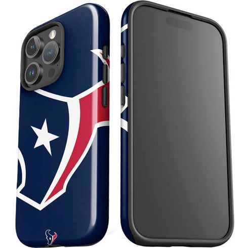 NFL Houston Texans Large Logo iPhone 16 Pro Impact Case