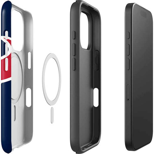 NFL Houston Texans Large Logo iPhone 16 Pro Magsafe Impact Case