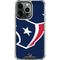 NFL Houston Texans Large Logo iPhone 16 Pro Max Clear Case