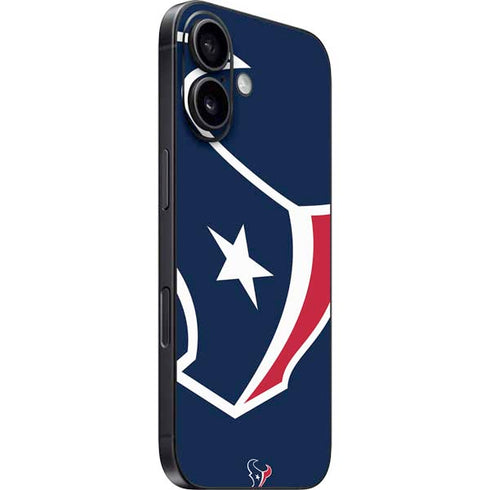 NFL Houston Texans Large Logo iPhone 16 Skin