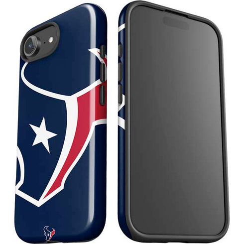 NFL Houston Texans Large Logo iPhone 16e Impact Case