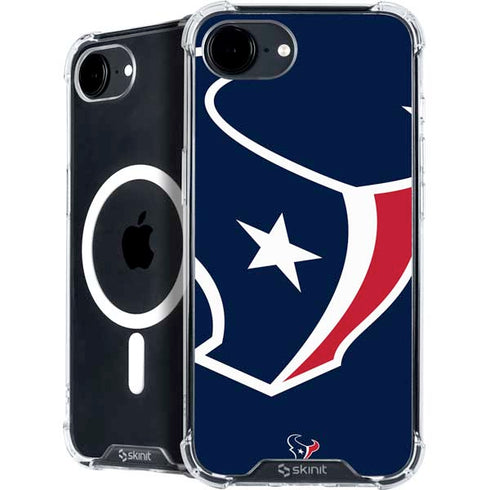 NFL Houston Texans Large Logo iPhone 16e MagSafe Case