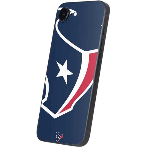 NFL Houston Texans Large Logo iPhone 16e Skin