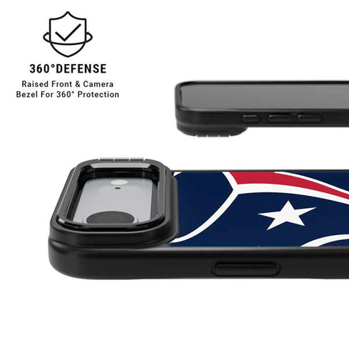 NFL Houston Texans Large Logo iPhone 17 Air Kickstand Case