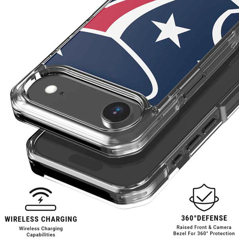 NFL Houston Texans Large Logo iPhone 17 Air MagSafe Case
