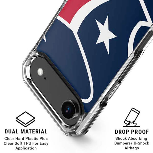 NFL Houston Texans Large Logo iPhone 17 Air MagSafe Case