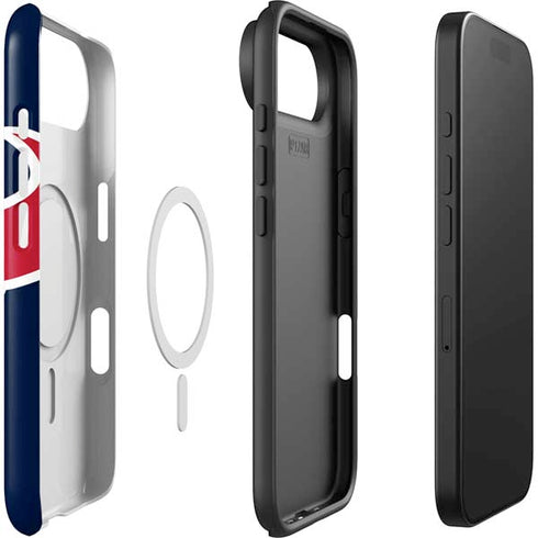 NFL Houston Texans Large Logo iPhone 17 Air Magsafe Impact Case