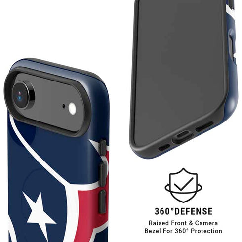 NFL Houston Texans Large Logo iPhone 17 Air Magsafe Impact Case