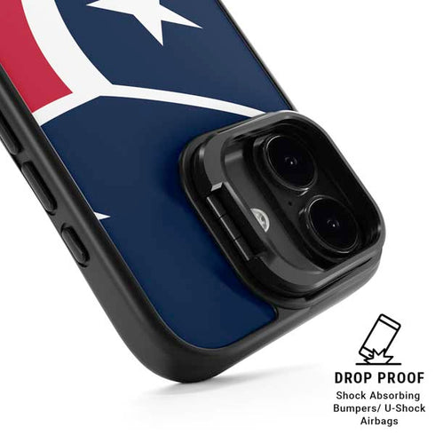 NFL Houston Texans Large Logo iPhone 17 Kickstand Case