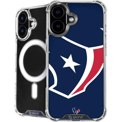 NFL Houston Texans Large Logo iPhone 17 MagSafe Case