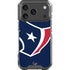 NFL Houston Texans Large Logo iPhone 17 Pro Clear Case