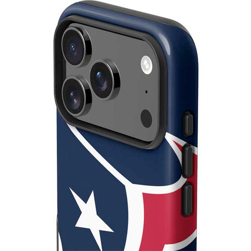 NFL Houston Texans Large Logo iPhone 17 Pro Impact Case