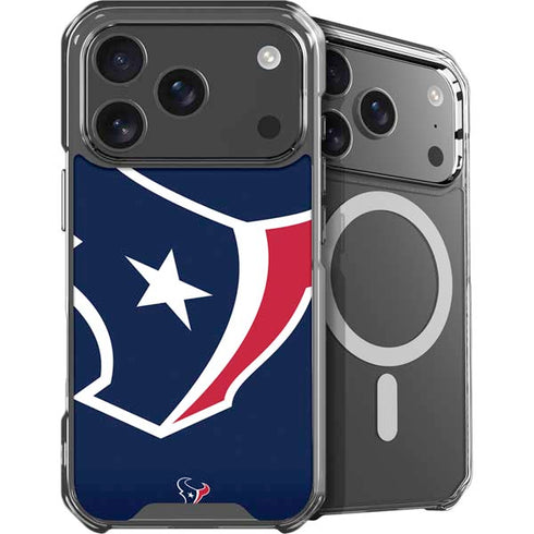 NFL Houston Texans Large Logo iPhone 17 Pro Max MagSafe Case