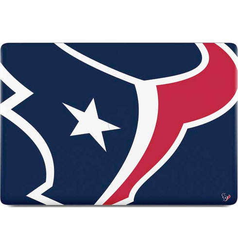 NFL Houston Texans Large Logo MacBook Skins