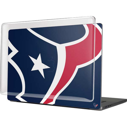 NFL Houston Texans Large Logo MacBook Cases
