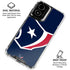 NFL Houston Texans Large Logo Moto G Power 5G (2024) Clear Case