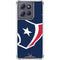 NFL Houston Texans Large Logo Moto G Power 5G (2025) Clear Case