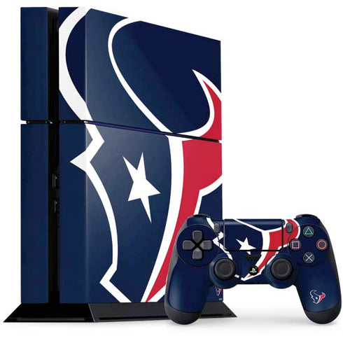 NFL Houston Texans Large Logo PlayStation PS4 Skins
