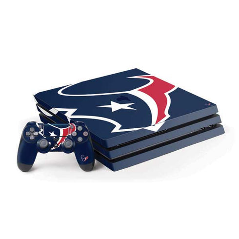 NFL Houston Texans Large Logo PlayStation PS4 Skins