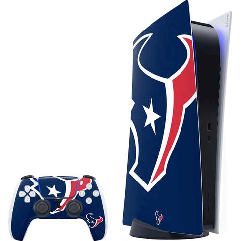 NFL Houston Texans Large Logo PlayStation PS5 Skins