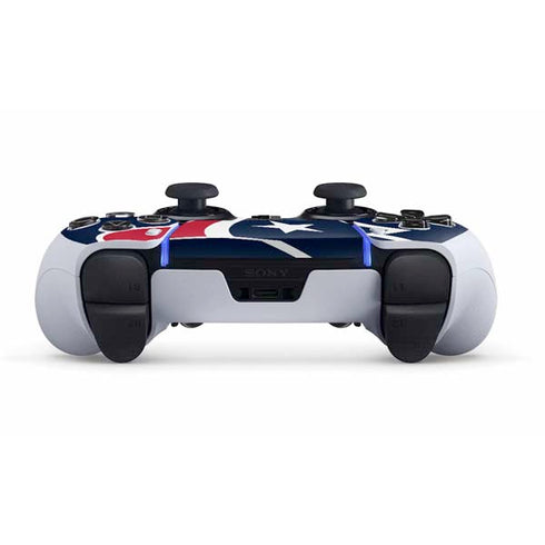 NFL Houston Texans Large Logo PS5 DualSense Edge Pro Controller Skin