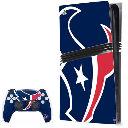 NFL Houston Texans Large Logo PlayStation PS5 Skins