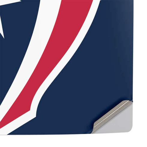 NFL Houston Texans Large Logo PS5 Pro Console Skin