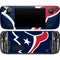 NFL Houston Texans Large Logo Steam Deck Handheld Gaming Computer Skin