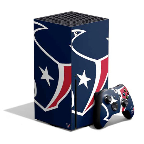 NFL Houston Texans Large Logo Xbox Series X Skins