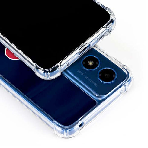 NFL Houston Texans Moto G 5G (2024) Clear Case