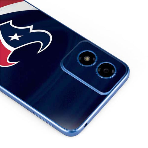 NFL Houston Texans Moto G Play 4G (2024) Skin