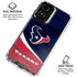 NFL Houston Texans Moto G Power 5G (2024) Clear Case