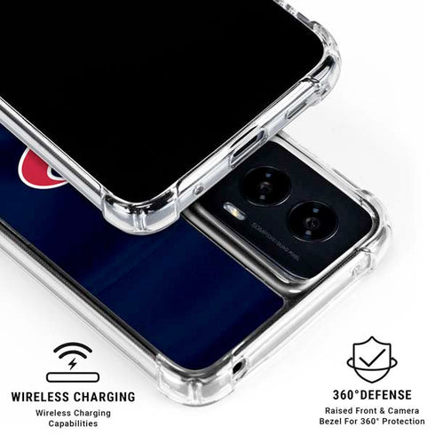 NFL Houston Texans Moto G Power 5G (2024) Clear Case
