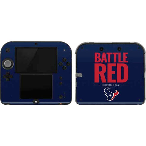 NFL Houston Texans Team Motto Nintendo Skins