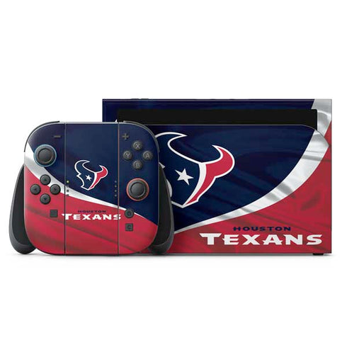 NFL Houston Texans Nintendo Switch 2 (2025) with Joy-Con Skin