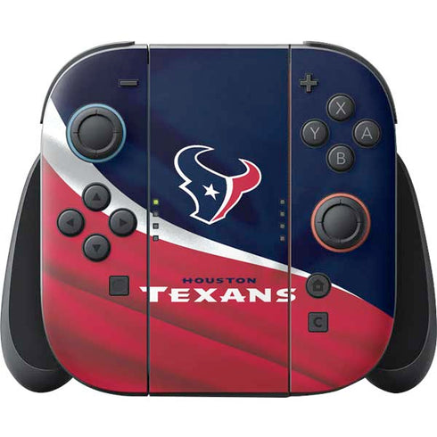 NFL Houston Texans Nintendo Skins
