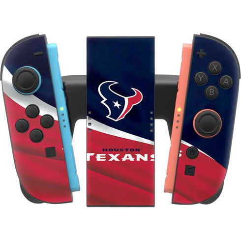 NFL Houston Texans Nintendo Switch 2 (2025) Joy-Con Controller Skin