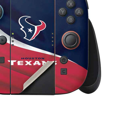 NFL Houston Texans Nintendo Switch 2 (2025) Joy-Con Controller Skin