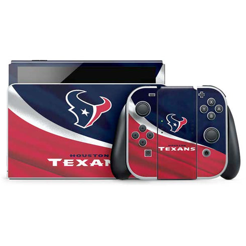 NFL Houston Texans Nintendo Skins