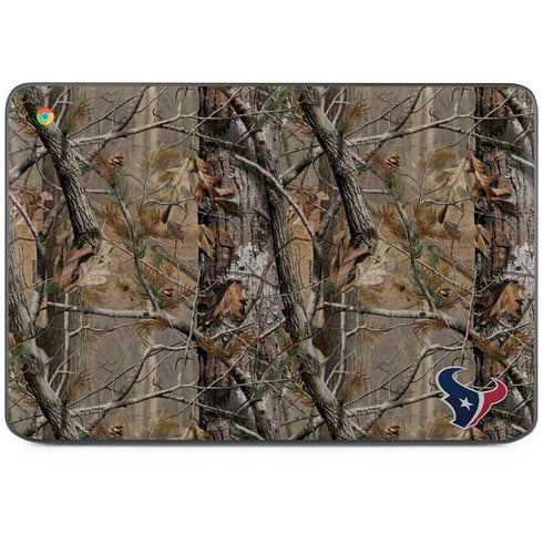 NFL Houston Texans Realtree AP Camo HP Chromebook Skin
