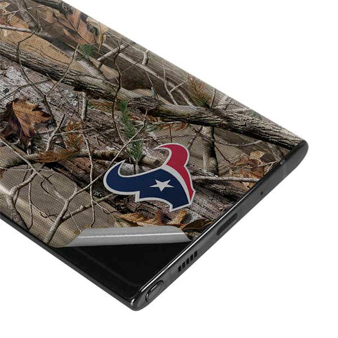 NFL Houston Texans Realtree AP Camo Galaxy Note 10 Plus Skin