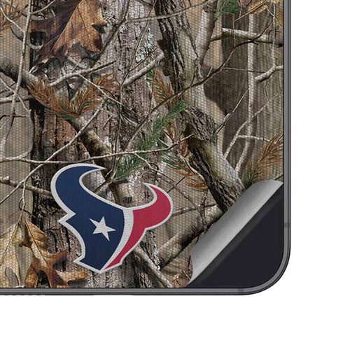 NFL Houston Texans Realtree AP Camo Galaxy S24 Skin