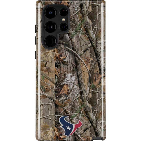 NFL Houston Texans Realtree AP Camo Galaxy S25 Ultra Impact Case