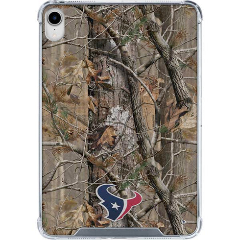 NFL Houston Texans Realtree AP Camo iPad 11th Gen (2025) Clear Case