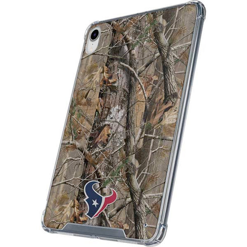 NFL Houston Texans Realtree AP Camo iPad 11th Gen (2025) Clear Case